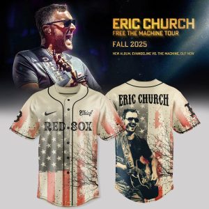 Boston Red Sox x Eric Church Exclusive Tour Jersey – Free the Machine Merch