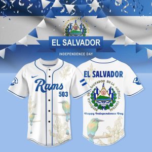 Los Angeles Rams Baseball Jersey for El Salvador Independence Day Parade 2025