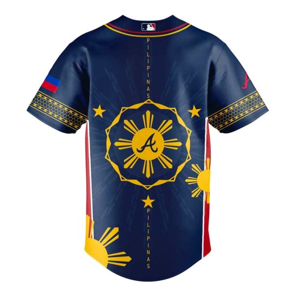 Atlanta Braves Filipino Heritage Limited Braves For Fans Custom Jersey