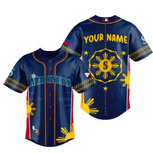 Seattle Mariners Filipino Heritage Limited Mariners Fan Custom Jersey