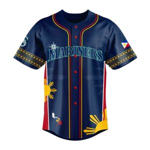 Seattle Mariners Filipino Heritage Limited Mariners Fan Custom Jersey