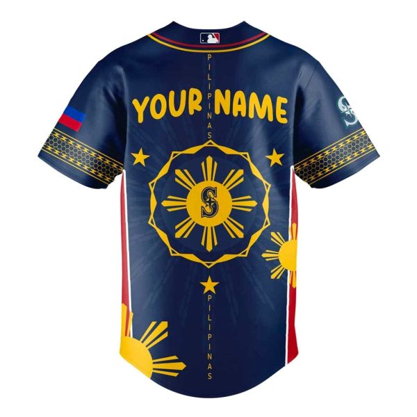 Seattle Mariners Filipino Heritage Limited Mariners Fan Custom Jersey