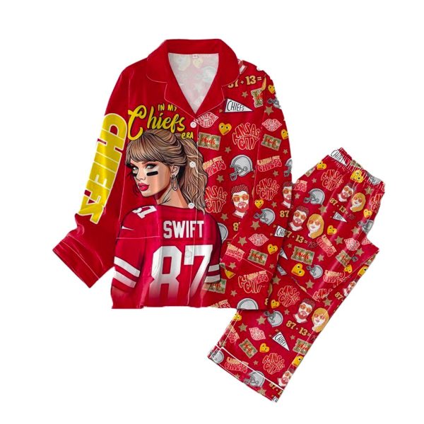 Taylor Said Yes Travis Kelce Proposal Era Pajamas Set