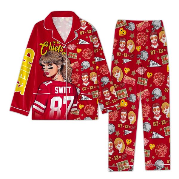 Taylor Said Yes Travis Kelce Proposal Era Pajamas Set