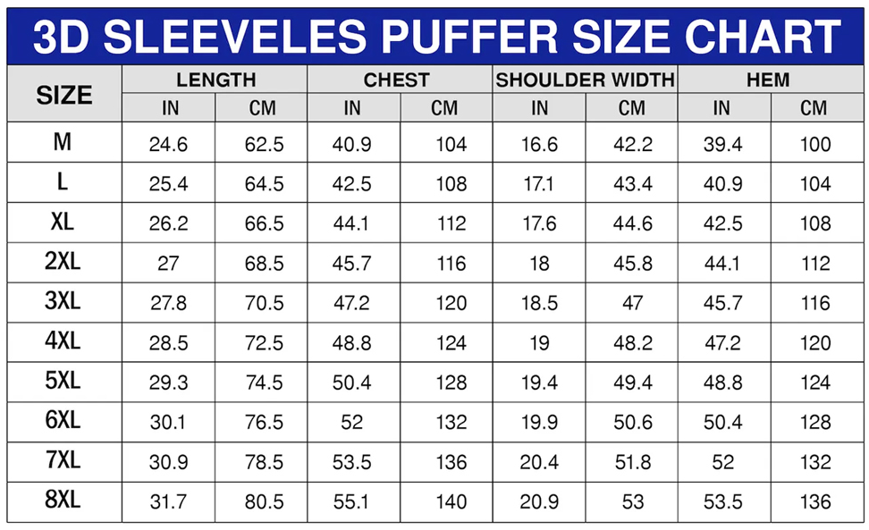 Size Guide