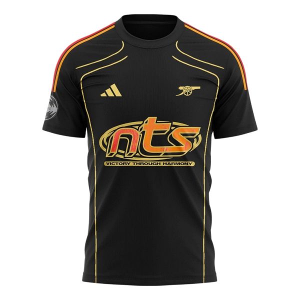 Arsenal x NTP UBP New Black Shirt