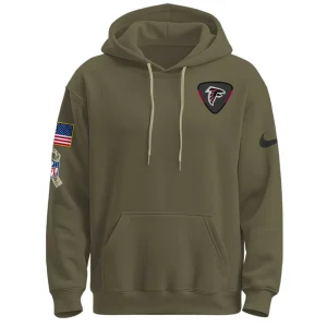 Atlanta Falcons Veterans Day 2025 | Show Your ATL Pride Salute To Service Hoodie
