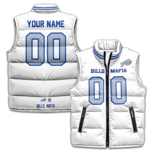 Bills Rivalry Series Puffer Vest: Conquer Cold, Own Gameday Style!