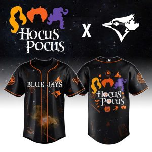 Blue Jays x Hocus Pocus Black Halloween Jersey