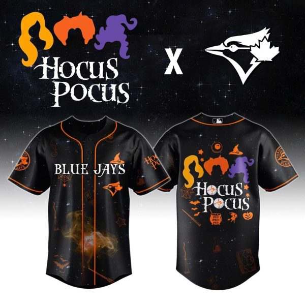 Blue Jays x Hocus Pocus Black Halloween Jersey