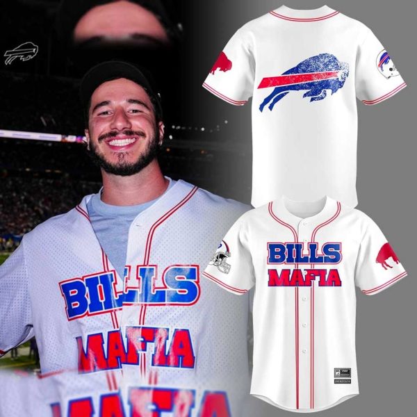 Buffalo Bills Mafia Mesh White Jersey
