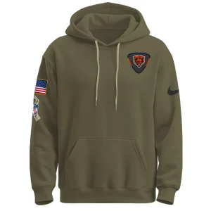Chicago Bears Veterans Day 2025 | Limited Edition Salute To Service Hoodie