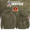 Chicago Bears Veterans Day 2025 | Limited Edition Salute To Service Hoodie