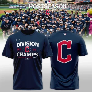 Cleveland Guardians 2025 AL Central Champions Special Editions T-Shirt
