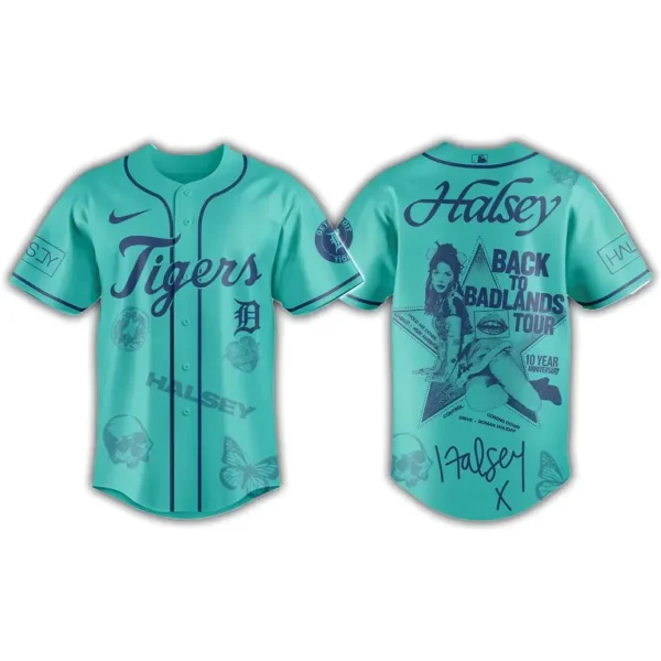 D Tigers x Halsey - Back to Badlands Tour Exclusive Drop Commemorative Jersey