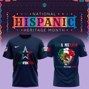 Dallas Cowboys x National Hispanic Heritage Month 2025 Shirt