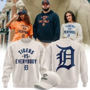 New Detroit Tiger vs Everybody Sweatshirt