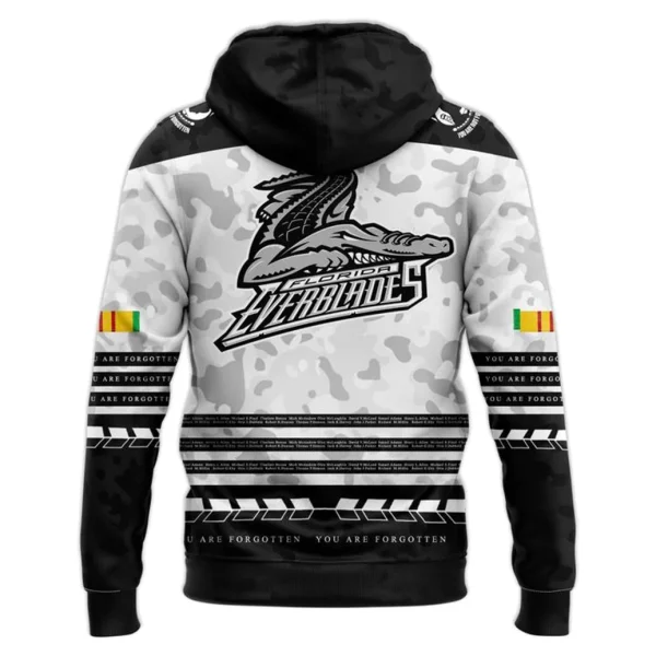 Florida Everblades Military Night 2025 New Design Hoodie
