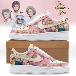 The Golden Girls 40th Anniversary Limited Edition Custom Air Force 1 Sneakers