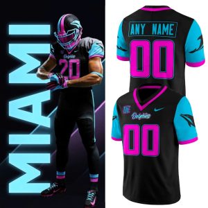 Miami Dolphins 2025 Rivalries Football Jersey
