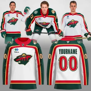 Minnesota Wild Release 25th Season Uniform Hockey Jersey