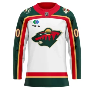 Minnesota Wild Release 25th Season Uniform Hockey Jersey