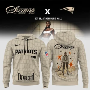 NE Patriots x Doechii – Live from the Swamp Tour 2025 Hoodie