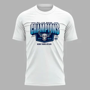 New York Atlas Champions Of The PLL 2025 T-Shirt