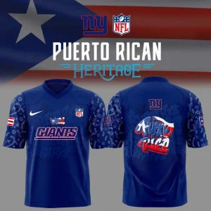 New York Giants Puerto Rican Heritage Football Jersey