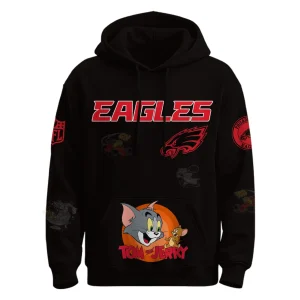 Philadelphia Eagles x Tom and Jerry Limited Edition Hoodie