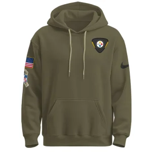 Pittsburgh Steelers PIT Salute To Service, Veteran Day Hoodie