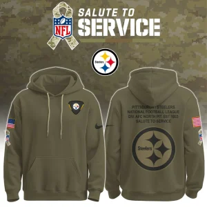 Pittsburgh Steelers PIT Salute To Service, Veteran Day Hoodie