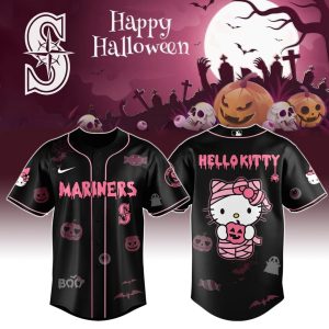 Seattle Mariners x Hello Kitty Cosplay Halloween Jersey