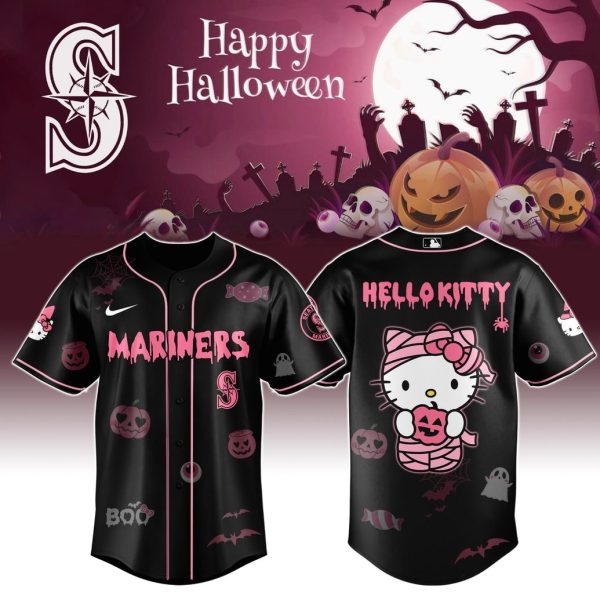 Seattle Mariners x Hello Kitty Cosplay Halloween Jersey