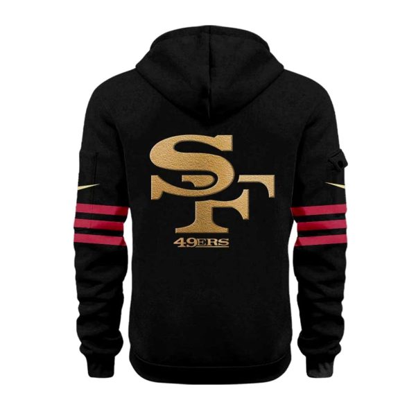 SF 49ers Rivalries Faithful Black Uniform 2025 Zip Hoodie