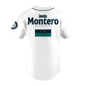1989 - 2025 Seattle Mariners Jesús Montero Jersey