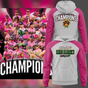 2025 Banana Ball World Tour Champion Hoodie