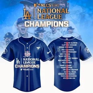 2025 Dodgers National League Champions Navy Jersey