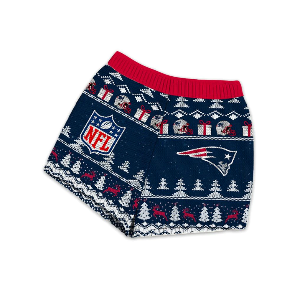 New England Patriots Touch Holiday Christmas 2025 Sweater & Short New England Patriots Touch Holiday Christmas 2025 Sweater & Short