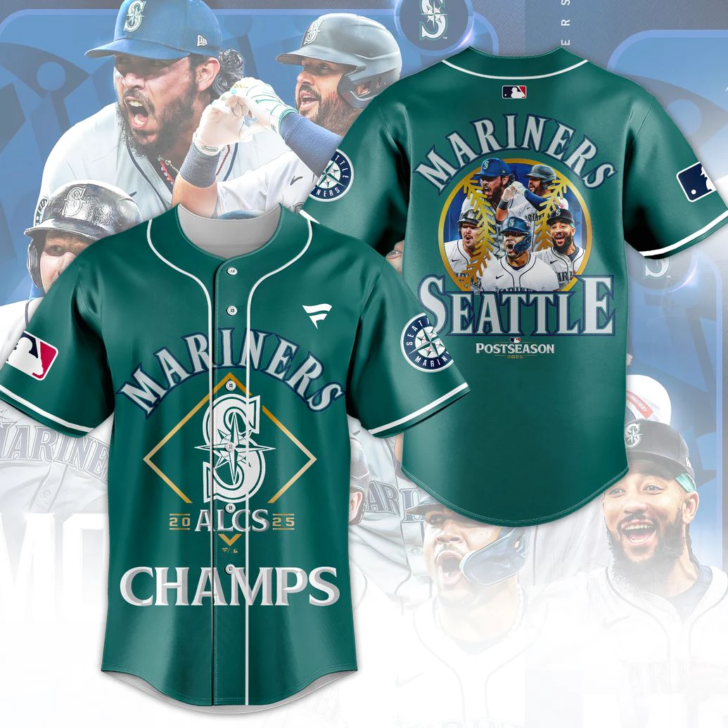 ALCS 2025 Seattle Mariners Champions Limited Jersey ALCS 2025 Seattle Mariners Champions Limited Jersey