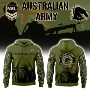 Australian Army x Brisbane Broncos Hoodie