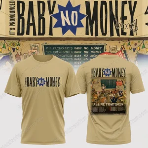 BBNO$ It’s Pronounced Baby No Money Tour 2025 T-Shirt