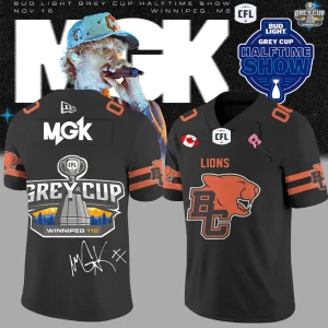 BC Lions x Machine Gun Kelly MGK Football Jersey