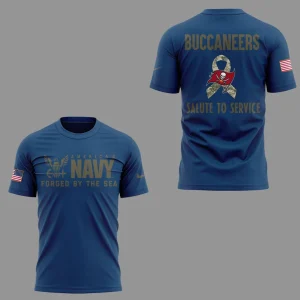 Buccaneers Celebrating 250 Years Of Service Tee