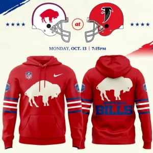 Buffalo Bills Classic Logo Red Hoodie