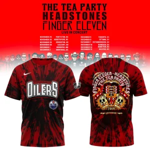 Calgary Flames x The Tea Party Live in Concert 2025 Hoodie