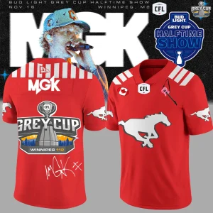 Calgary Stampeders x Machine Gun Kelly MGK Football Jersey