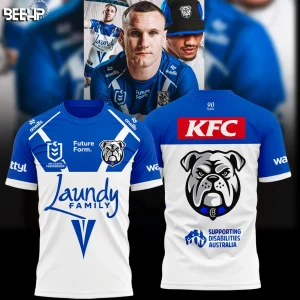 Canterbury-Bankstown Bulldogs New Look Limited T-Shirt Hoodie Canterbury-Bankstown Bulldogs New Look Limited T-Shirt Hoodie