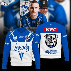 Canterbury-Bankstown Bulldogs New Look Limited T-Shirt Hoodie