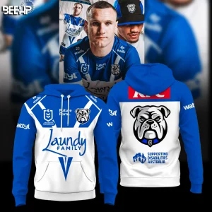 Canterbury-Bankstown Bulldogs New Look Limited T-Shirt Hoodie